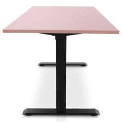 MRC EASY Zit-Sta Bureau – Elektrisch Verstelbaar – 160x80 cm – Blad Dusty Rose