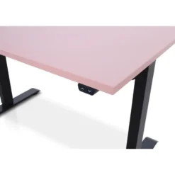 MRC EASY Zit-Sta Bureau – Elektrisch Verstelbaar – 160x80 cm – Blad Dusty Rose