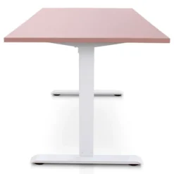 MRC EASY Zit-Sta Bureau – Elektrisch Verstelbaar – 160x80 cm – Blad Dusty Rose