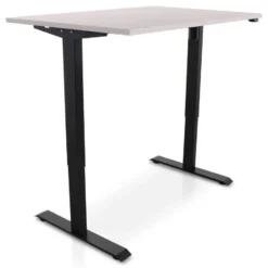 MRC EASY Zit-Sta Bureau – Elektrisch Verstelbaar – 140x80 cm – Blad Sand Grey