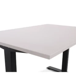 MRC EASY Zit-Sta Bureau – Elektrisch Verstelbaar – 140x80 cm – Blad Sand Grey