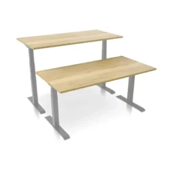 MRC PRO elektrisch ARBO zit-sta bureau - 160x80 cm - wit