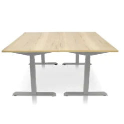 MRC PRO elektrisch ARBO zit-sta bureau - 120x80 cm robuust eiken