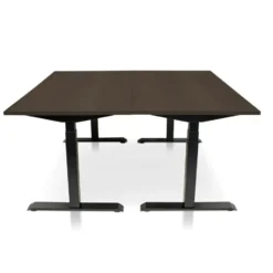 MRC PRO elektrisch ARBO zit-sta bureau - 180x80 cm - bruin eiken