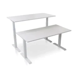 MRC PRO elektrisch ARBO zit-sta bureau - 140x80 cm - wit