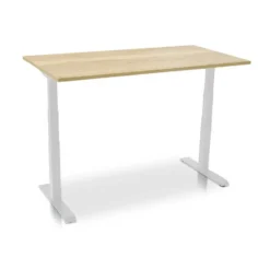 MRC PRO elektrisch ARBO zit-sta bureau - 160x80 cm robuust eiken