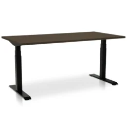 MRC PRO elektrisch ARBO zit-sta bureau - 120x80 cm - bruin eiken