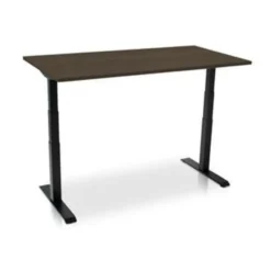 MRC PRO elektrisch ARBO zit-sta bureau - 120x80 cm - bruin eiken