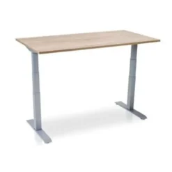 MRC PRO elektrisch ARBO zit-sta bureau - 160x80 cm - midden eiken