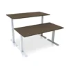 MRC PRO elektrisch ARBO zit-sta bureau - 140x80 cm - midden eiken