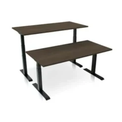 MRC PRO-L 2.0 elektrisch ARBO zit-sta bureau - 160x80 - bruin eiken