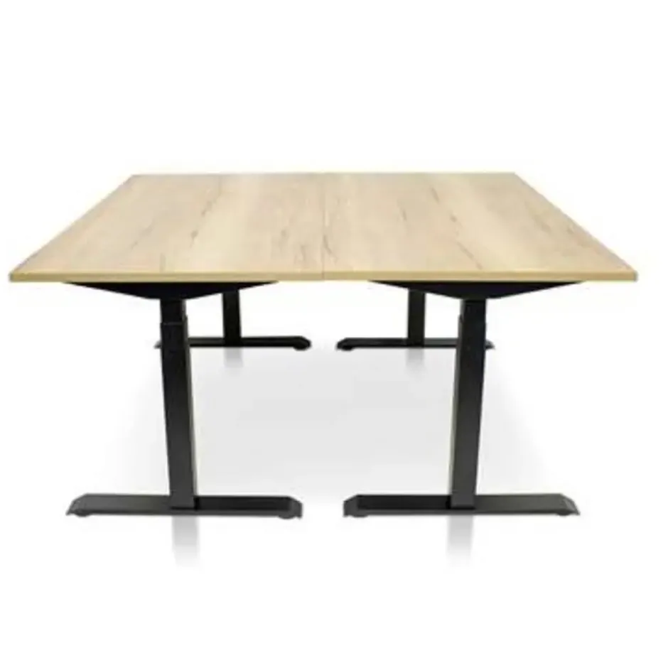 MRC PRO-L 2.0 elektrisch ARBO zit-sta bureau - 140x80 - robuust eiken