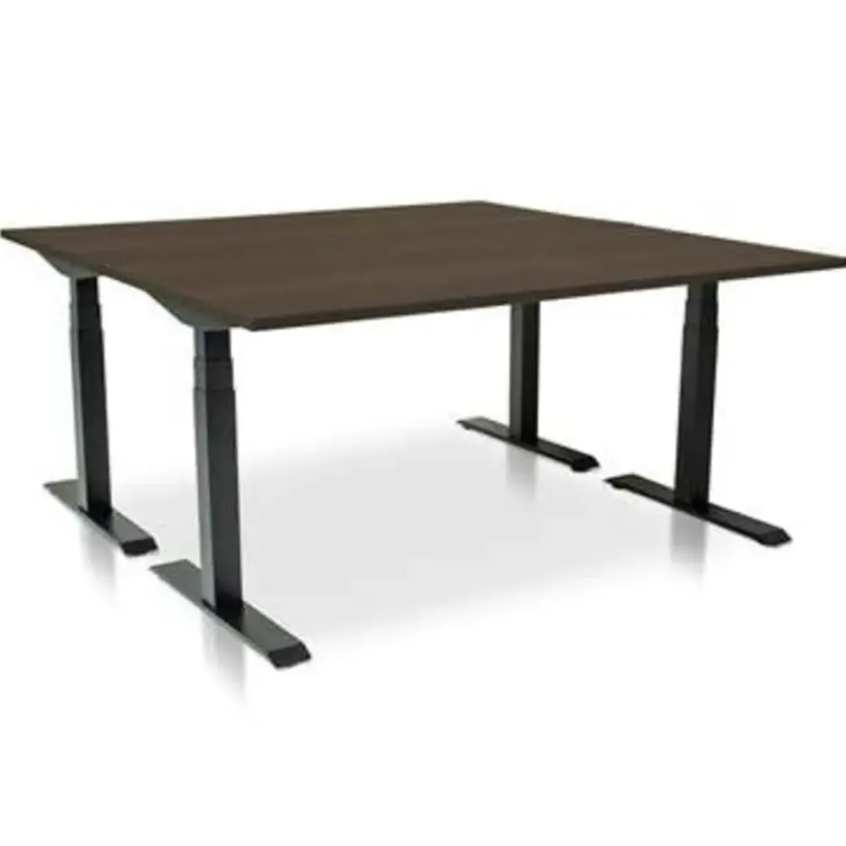 MRC PRO-L 2.0 elektrisch ARBO zit-sta bureau - 140x80 - bruin eiken