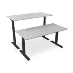 MRC PRO-L 2.0 elektrisch ARBO zit-sta bureau - 180x80 - grijs