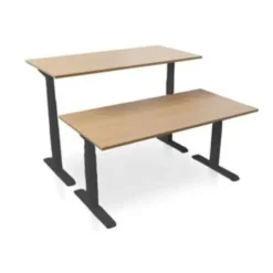 MRC PRO-L 2.0 elektrisch ARBO zit-sta bureau - 140x80 - havanna