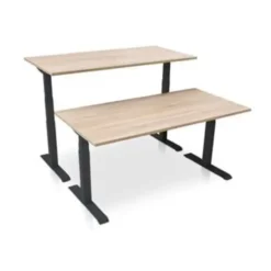 MRC PRO-L 2.0 elektrisch ARBO zit-sta bureau - 140x80 - midden eiken