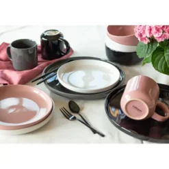 Mäser Alenia Serviesset 16-delig Roze - 4 Personen