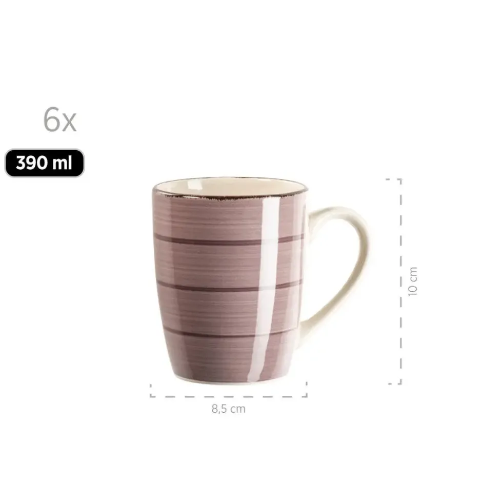 Mäser LUMACA Serviesset 30-delig Berry - Steengoed