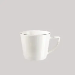 Mäser SITA Koffieservies 18-delig Zwarte Rand - Porselein