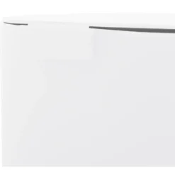 MSV badkamer/toilet pedaalemmer - wit - 3L - 15 x 27 cm