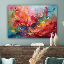 MuchoWow Canvas 120x80cm Flowerfield