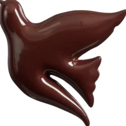 Muurdecoratie Vogel - bruin - 24x21x3 cm