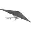 Muurparasol - Rond - 250 cm diameter - Grijs