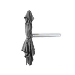 Muurparasol - Rond - 250 cm diameter - Grijs