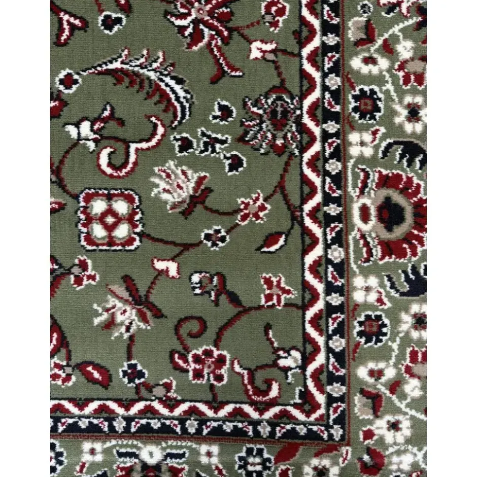 Nain Klassiek Oosters Vloerkleed Groen - 160x230 CM
