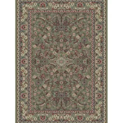 Nain Klassiek Oosters Vloerkleed Groen - 160x230 CM
