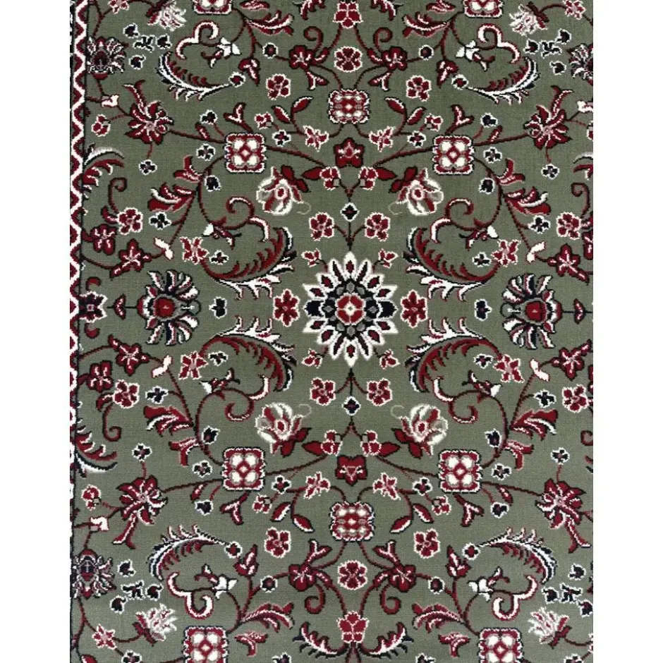 Nain Klassiek Oosters Vloerkleed Groen - 160x230 CM