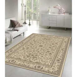 Nain Klassiek Oosters Vloerkleed Creme Beige - 160x230 CM