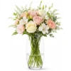 Natural Living Bloemenvaas Rosa - trompet vaas - 12 x 26 cm