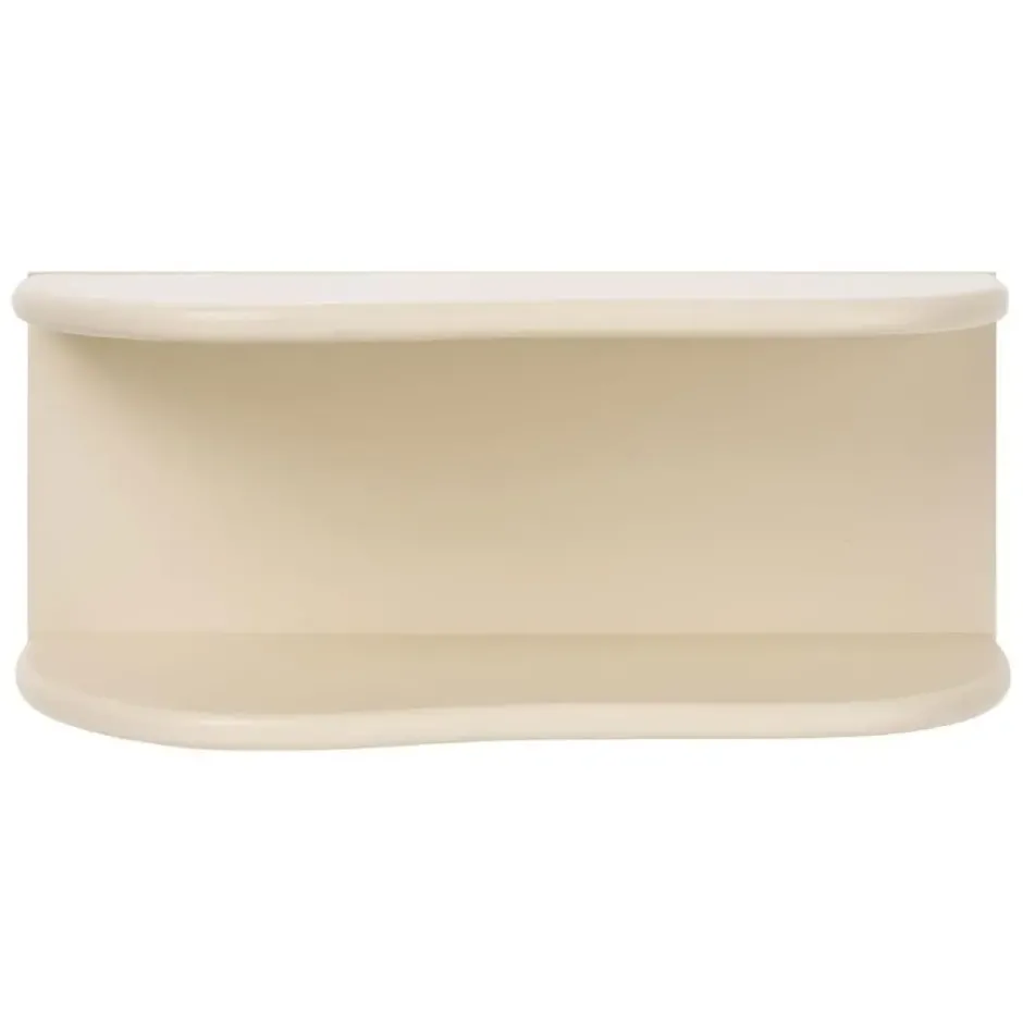 Nest of Nora Dubbele wandplank 44x17.5x18 cm - Beige