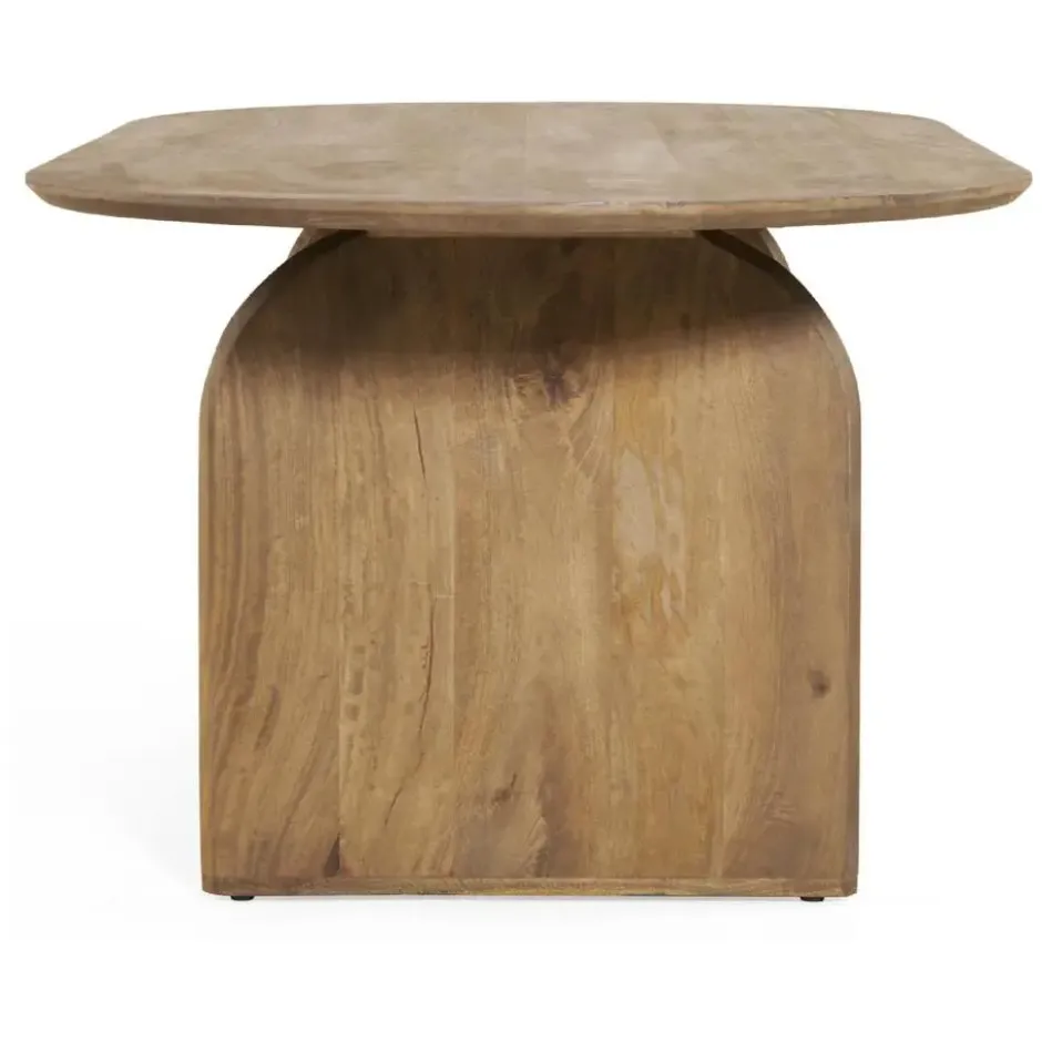 Nest of Nora Eettafel Eira - Mangohout 220x100 cm - Ovaal - Naturel