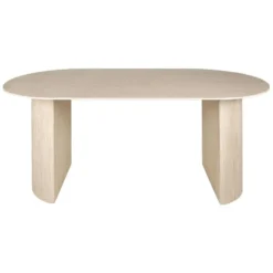 Nest of Nora Eettafel Nino - Ovaal 180 cm - Keramiek travertin