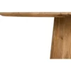 Nest of Nora Ovale eettafel Nala - mangohout 180 cm - Lichtbruin