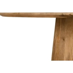 Nest of Nora Ovale eettafel Nala - mangohout 180 cm - Lichtbruin