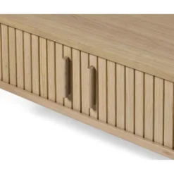 Nest of Nora Ovale salontafel Nina - Met opbergruimte - Naturel