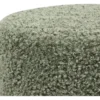 Nest of Nora Poef teddy - Rond ø34x36 cm - Groen