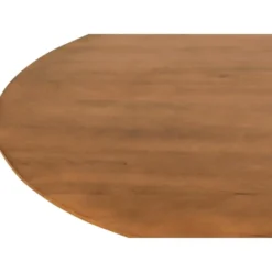 Nest of Nora Ronde eettafel Nala - mangohout Ø150 cm - Lichtbruin