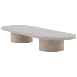 Nest of Nora Salontafel - Scandinavisch Design - Marmerlook - Beige