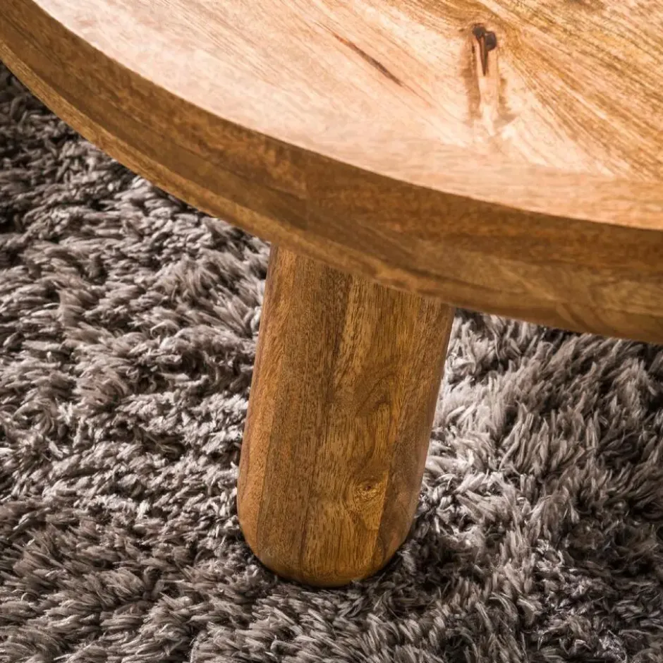 Nest of Nora Salontafel set van 2 - Mangohout - Zand