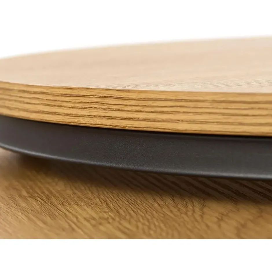 Nest of Nora Salontafel set van 2 Alma - Ø60 CM - Naturel