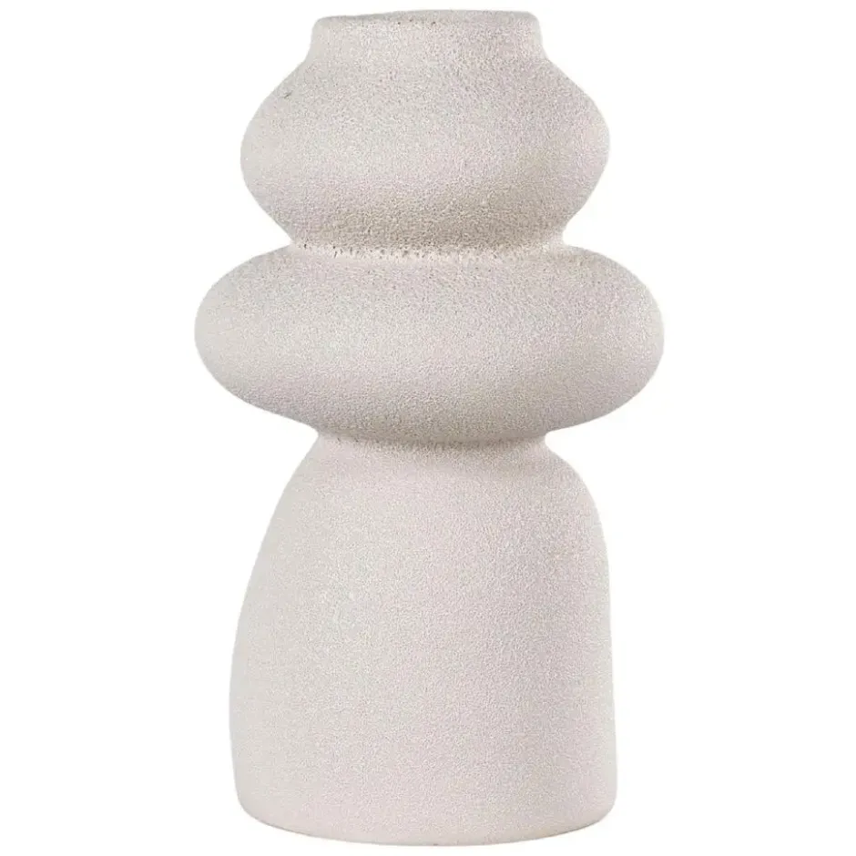 Nest of Nora Vaas - ø14,5x26,5 cm Steen - Beige