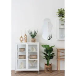 Nest of Nora Vazen set van 2 - Keramiek - Wit