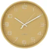 Nest of Nora Wandklok stil uurwerk 30 cm - Ocher