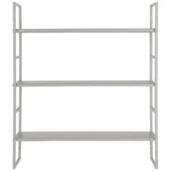 Nest of Nora Wandrek met 3 planken 48x17x55 cm - Staal - Grijs