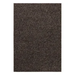 Nizza Effen Vloerkleed Laagpolig Uni Bruin - 160x230 CM