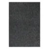 Nizza Effen Vloerkleed Laagpolig Uni Antraciet - 160x230 CM